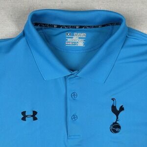 Under Armour Hotspurs Shirt Mens 2xl Golf Polo‎ Tottenham Soccer Football MLS